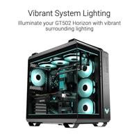 ASUS TUF GAMING GT502 Horizon ARGB Lighting Kit Black Midi Tower RGB-lichtverbeteringsset - thumbnail