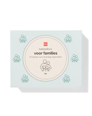 HEMA Babbelbox voor leuke families