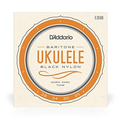 D'Addario EJ53B Pro Arte Rectified snarenset bariton ukulele D'Addario EJ53B Pro Arte Rectified snarenset bariton ukulele