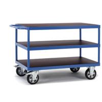 Fetra Hauptartikel 12423 Tafelwagen Staal Poedercoating Laadvermogen (max.): 1200 kg Stralend blauw (RAL 5007) - thumbnail