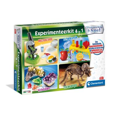 Clementoni Experimenteerkit 4-in-1