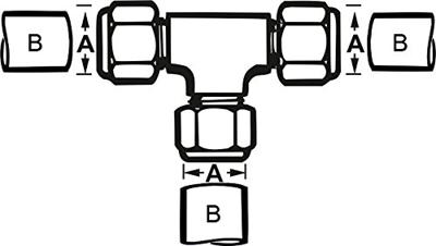 Cornat Klemkoppeling/Ch T-Stuk 10X10X10Mm - TEC581840