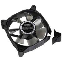 NoiseBlocker Multiframe M8-S3 PC-ventilator Zwart, Grijs (transparant) (b x h x d) 80 x 80 x 25 mm - thumbnail