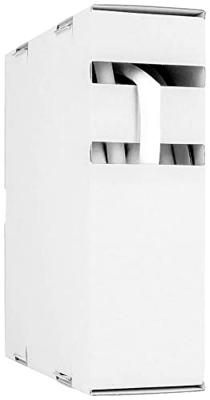 Hongshang 2111343118 Krimpkous zonder lijm Wit 2.40 mm 1.20 mm Krimpverhouding:2:1 15 m