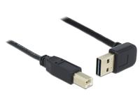 DeLOCK 83541 USB-kabel 3 m USB A USB B zwart - USB-kabel (3 m, USB A, USB B, 2.0, stekker/stekker, zwart) - thumbnail