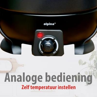 Alpina Fondueset 230v 2,3l