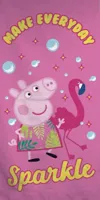 Peppa pig strandlaken Sparkle 70 x 140 cm katoen - thumbnail
