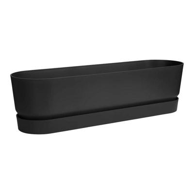 Elho Bak greenville trough long 70cm Zwart Elho Bak greenville trough long 70cm Zwart