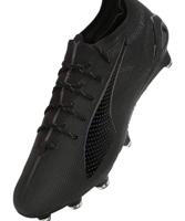 PUMA Ultra 5 Ultimate IJzeren-Nop Voetbalschoenen (SG) Zwart Wit - thumbnail