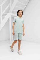 Malelions Signature Towelling Zomerset Kids Lichtblauw - Maat 140 - Kleur: Lichtblauw | Soccerfanshop - thumbnail