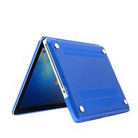 MacBook Pro 15.4 inch Kristal structuur hard Kunststof Hoesje / Case (blauw) - thumbnail