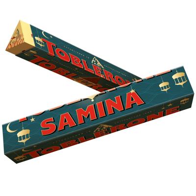 Eid Toblerone met naam Eid Toblerone met naam