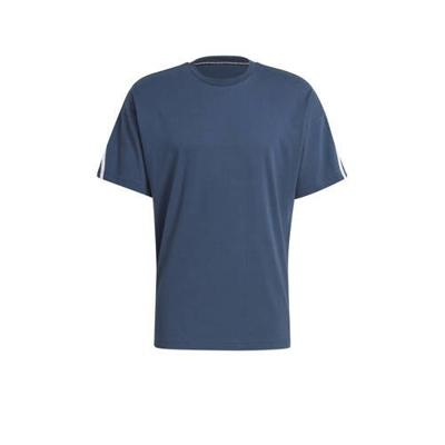 adidas Performance sport T-shirt donkerblauw adidas Performance sport T-shirt donkerblauw