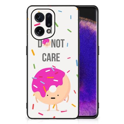 OPPO Find X5 Back Cover Hoesje Donut Roze