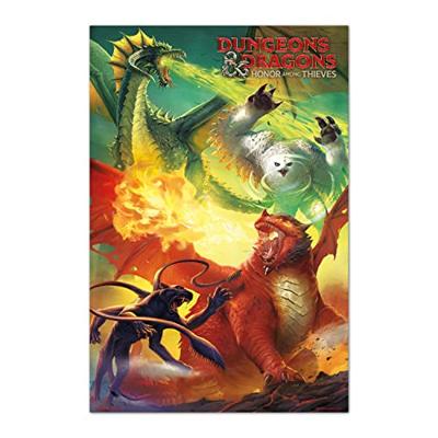 Poster Dungeons & Dragons - Honor Among Thieves Monsters 61x91,5cm