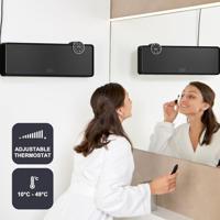 Verwarming Black & Decker BXWSH2001E Zwart - thumbnail