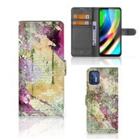 Hoesje Motorola Moto G9 Plus Letter Painting - thumbnail