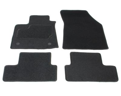 Automatten op maat - zwart stof - Renault Megane 4 vanaf 2015