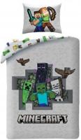 Minecraft Mobs Dekbedovertrek - 140 x 200 cm - 70 x 90 cm - Polyester - thumbnail