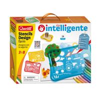 Quercetti stencil design set boerderij - thumbnail