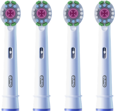 Oral-B Pro 3D White Opzetborstels Oral-B Pro 3D White Opzetborstels