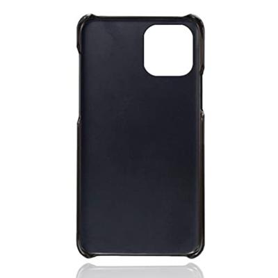 Casecentive Leren Back case iPhone 14 Plus zwart