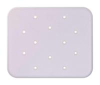 Douchestoel met rugleuning en armleuningen - thumbnail