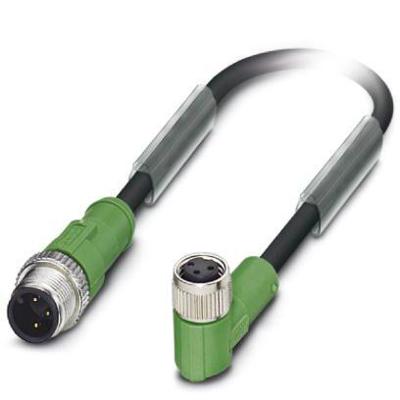 Phoenix Contact 1668865 Sensor/actuator connector, geassembleerd M8 Aantal polen (sensoren): 3 Stekker, recht, Bus, recht 3.00 m 1 stuk(s) Piece