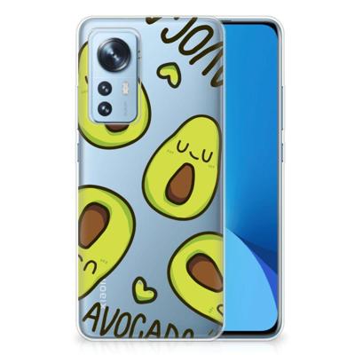 Xiaomi 12 | 12X Telefoonhoesje met Naam Avocado Singing Xiaomi 12 | 12X Telefoonhoesje met Naam Avocado Singing