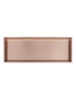 Hotbath &MORE Inbouwbox of inbouwnis - 30x80x10 - with LED IP44 - Geborsteld koper PVD BOX080LBCP - thumbnail