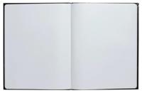 Gastenboek exacompta graphik 270x220 blanco zwart - thumbnail