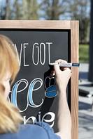 Krijtstift Europel 3mm wit blister 1 stuk - thumbnail