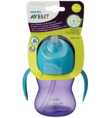 Philips AVENT Rietjesbeker 200 ml, 9m+, 1 stuk