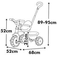 CreArt 20x20 cm Bukett rosor, Kreativ fritid, Vuxen, Måla efter siffror, 25520, Ravensburger - thumbnail