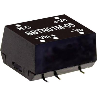 MEAN WELL SBTN01M-12 DC/DC-convertermodule 84 mA 1 W Aantal uitgangen: 1 x Inhoud 1 stuk(s)