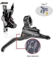 Tektro hydraulische schijfrem hd-m745 rh 1800mm zwart - thumbnail