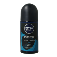 Nivea Men Deep Black Carbon Beat Anti-Transpirant Roller - thumbnail