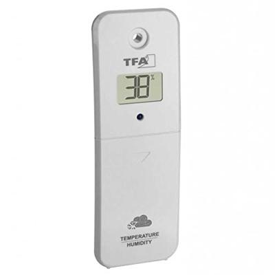 TFA Dostmann VIEW METEO 35.8000.01 WiFi-weerstation Verwachting voor 12 uur Aantal sensoren max.: 1