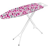 Metaltex Kuma Strijktafel Wit/Roze/Grijs - thumbnail