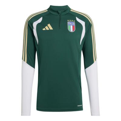 adidas Italië Trainingstrui 1/4-Zip 2026-2028 Groen adidas Italië Trainingstrui 1/4-Zip 2026-2028 Groen