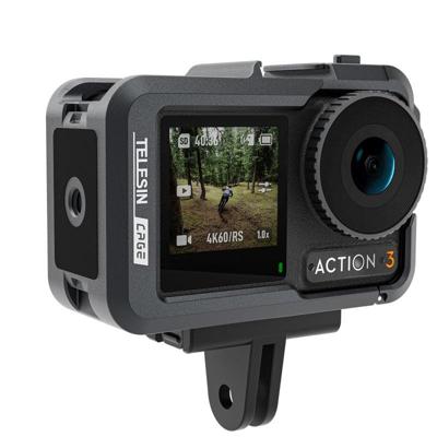 Telesin Metalen cage voor DJI Osmo Action 3/4