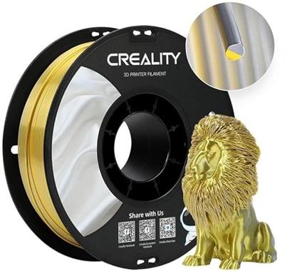 3d filament creality pla 1.75mm silk goud zv 1kg 3d filament creality pla 1.75mm silk goud zv 1kg