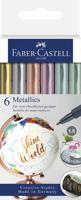 Faber Castell Marker Metallic - Kleur assorti - lijnbreedte 1,5mm - thumbnail