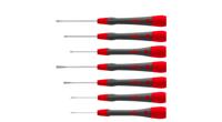 Wiha fijnschroevendraaierset picofinish 42991 (grijs/rood) - thumbnail