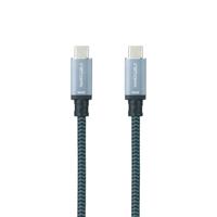 NANOCABLE 10.01.4103-COMB USB 3.2 Gen2x2 Kabel 20Gbps 5A/100W 4K/60Hz, USB-C stekker naar USB-C stekker, zwart, 3 m - thumbnail