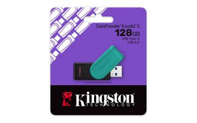 USB stick Kingston DataTraveler Exodia S USB 3.2 128 GB - thumbnail