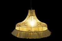 Plafondlamp DKD Home Decor Natuurlijk Metaal 40 W Jute (45 x 45 x 36 cm) - thumbnail