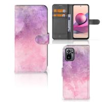 Hoesje Xiaomi Redmi Note 10S | 10 4G | Poco M5s Pink Purple Paint - thumbnail