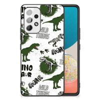 Dierenprint Telefoonhoesje voor Samsung Galaxy A53 Dinosaurus - thumbnail
