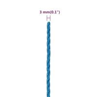 Werktouw 3 mm 50 m polypropeen blauw - thumbnail